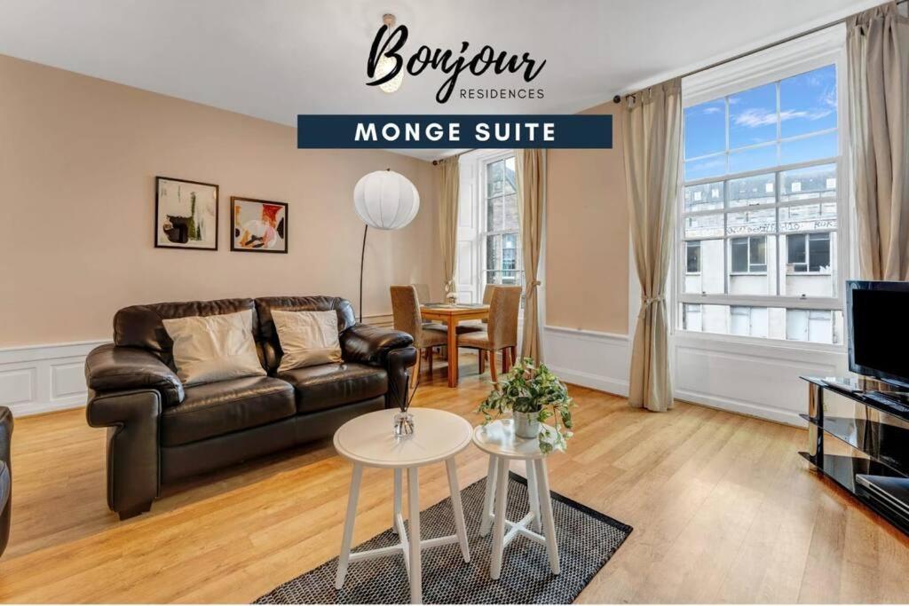 Monge Suite Old Town 2Br-1Ba, Near Royal Mile By Bonjour Residences Edimburgo Exterior foto